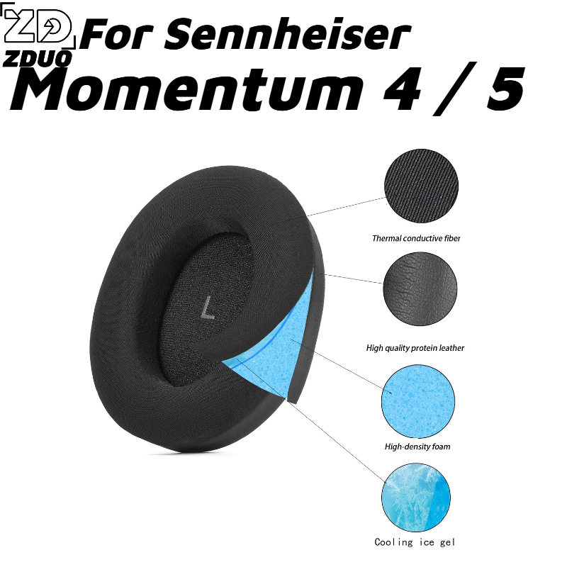 Almohadillas de Repuesto para  - Sennheiser Headphone Momentum 4 reseña y precio