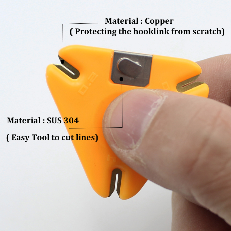 1 Uds. Línea de pesca de carpa - Mesh Coil Strip reseña y precio